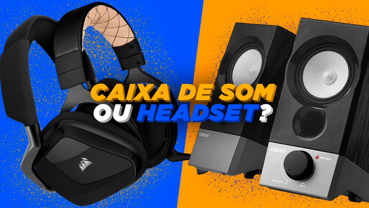 Headset VS Caixas de som qual é o melhor? DICAS PC