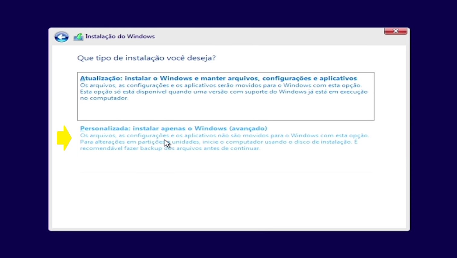 FORMATAR O PC E INSTALAR WINDOWS 10 visual data 7