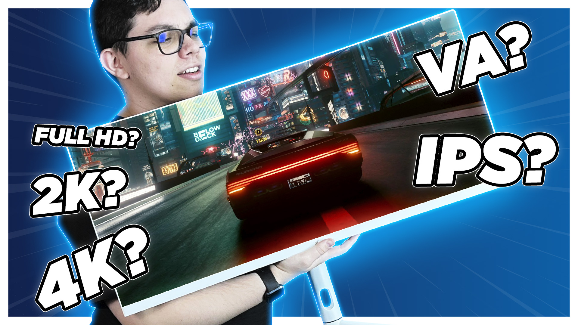 Como escolher meu monitor gamer? DICAS PC