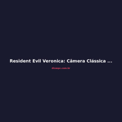 Resident Evil Veronica: Câmera Clássica Confirmada e o Que Esperar