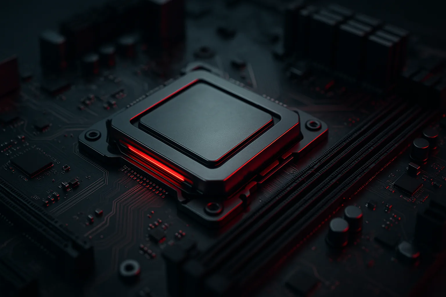 RX 7700 XT instalada em um build gamer