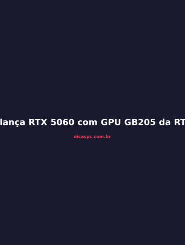 MSI lança RTX 5060 com GPU GB205 da RTX 5070: Vale a Pena?