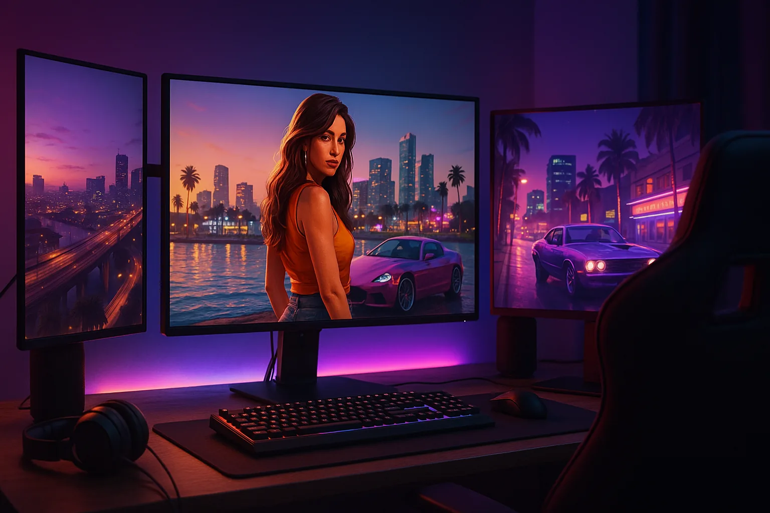 GTA 6 promete ser o jogo mais ambicioso da Rockstar Games