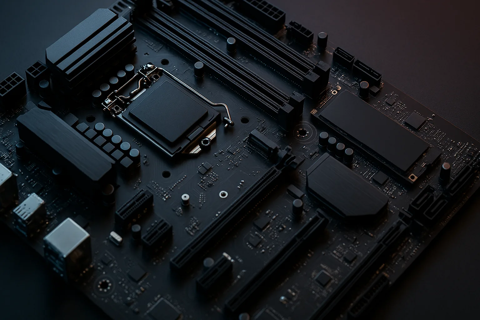 SSD NVMe instalado no slot M.2 da placa-mãe: velocidades que transformam a experiência