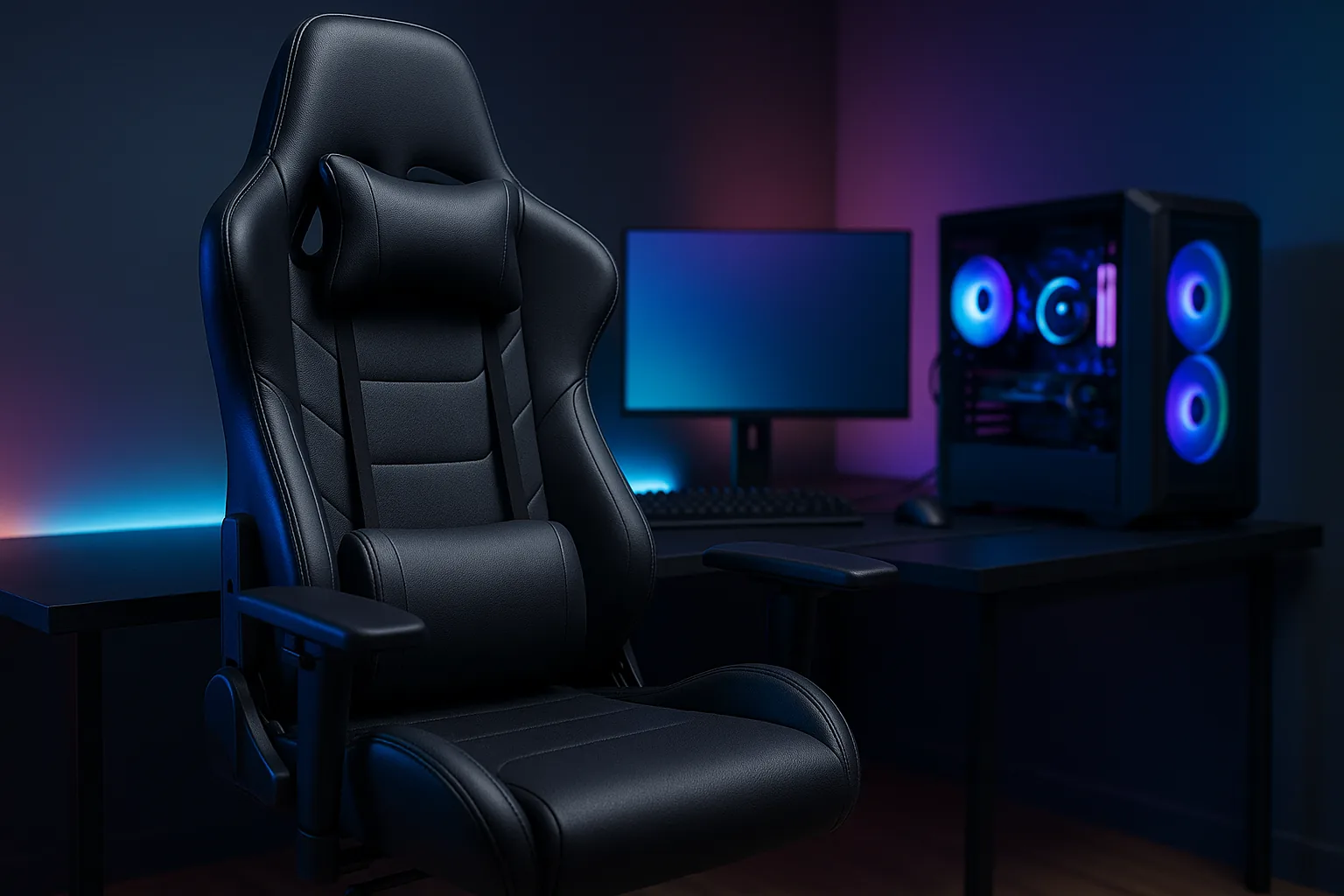 Os ajustes ergonômicos são o critério mais importante na escolha de uma cadeira gamer