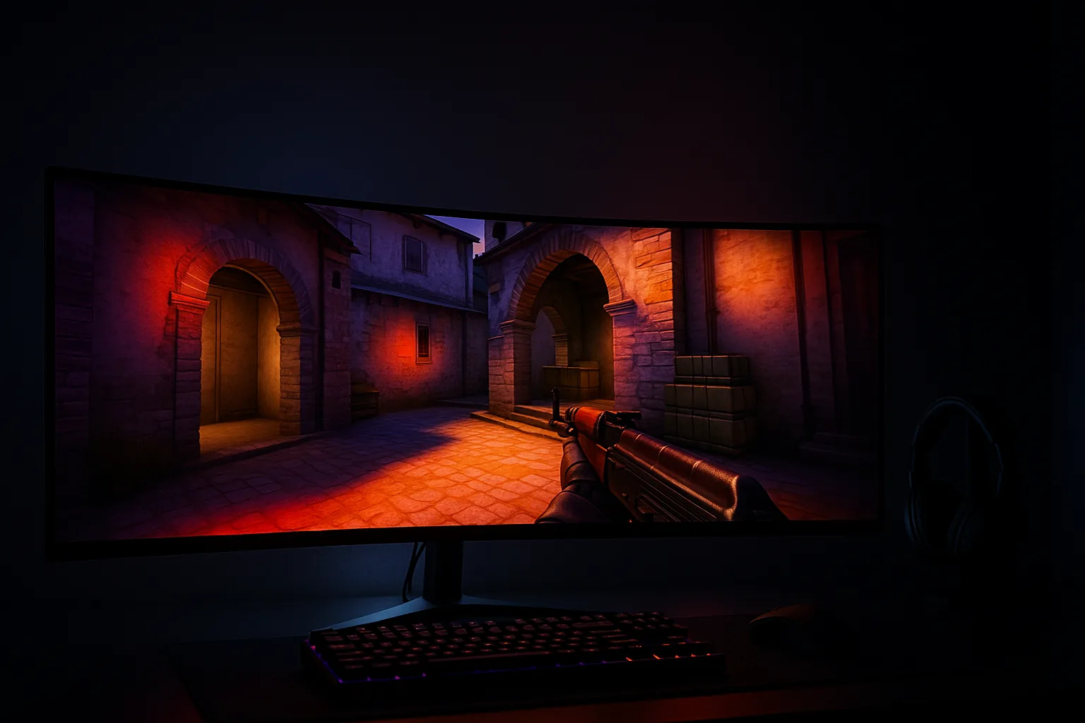 ASUS ROG Swift OLED PG259QWS Ace — o primeiro OLED homologado em um Major de CS2