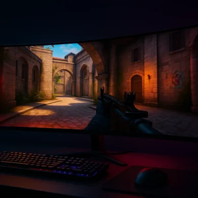 Monitor OLED em Major de CS2: A Revolução Chegou ao Competitivo