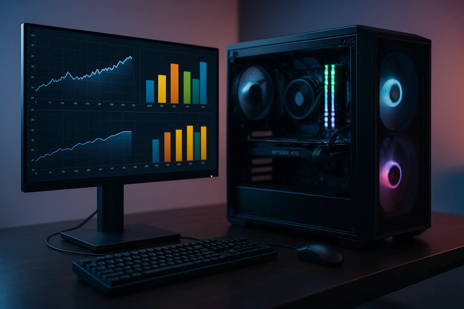 Comparativo de desempenho entre plataformas Intel e AMD em jogos