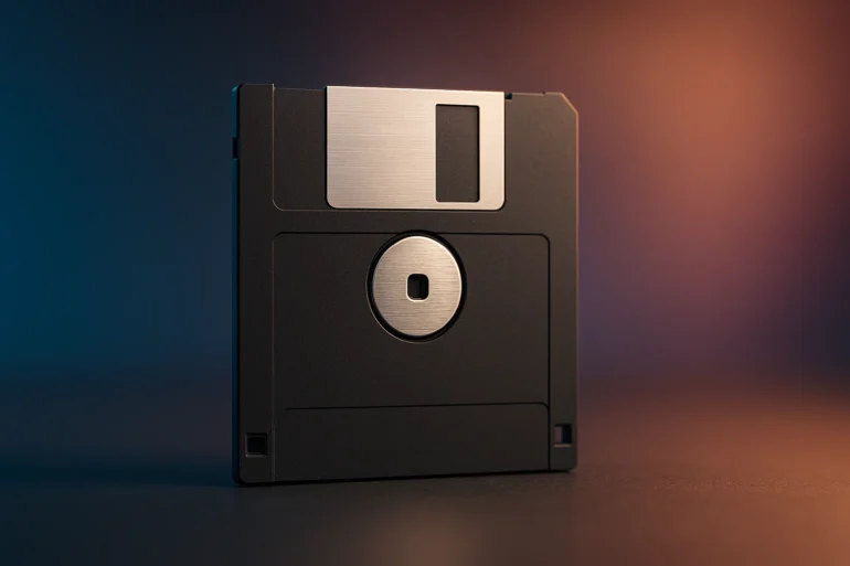 O disquete que virou ícone de salvar: por que exatamente 1,44 MB?