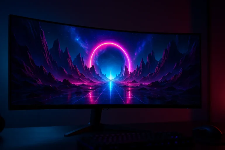 Samsung Odyssey G80HS 6K: o monitor gamer que redefine pixel density