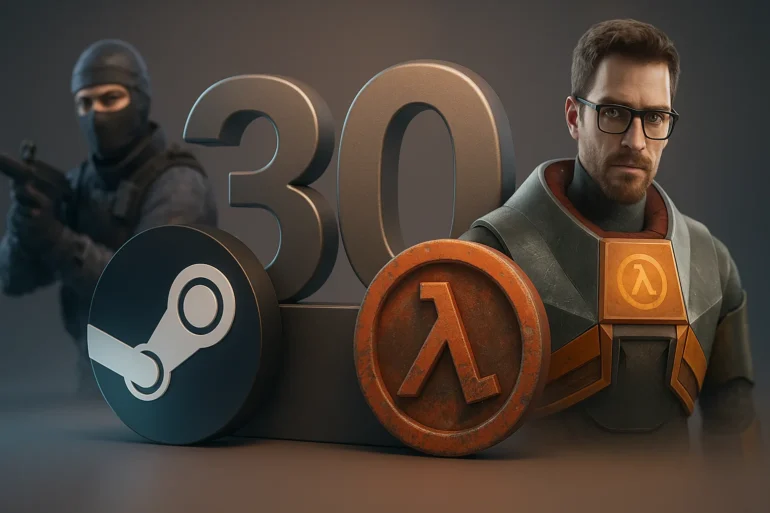 Valve 30 Anos: Como a Empresa Mudou o PC Gaming para Sempre