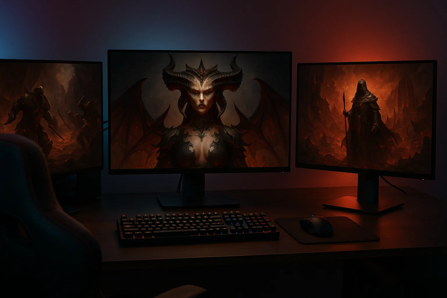 Sanctuary já caiu — a premissa central de Diablo V