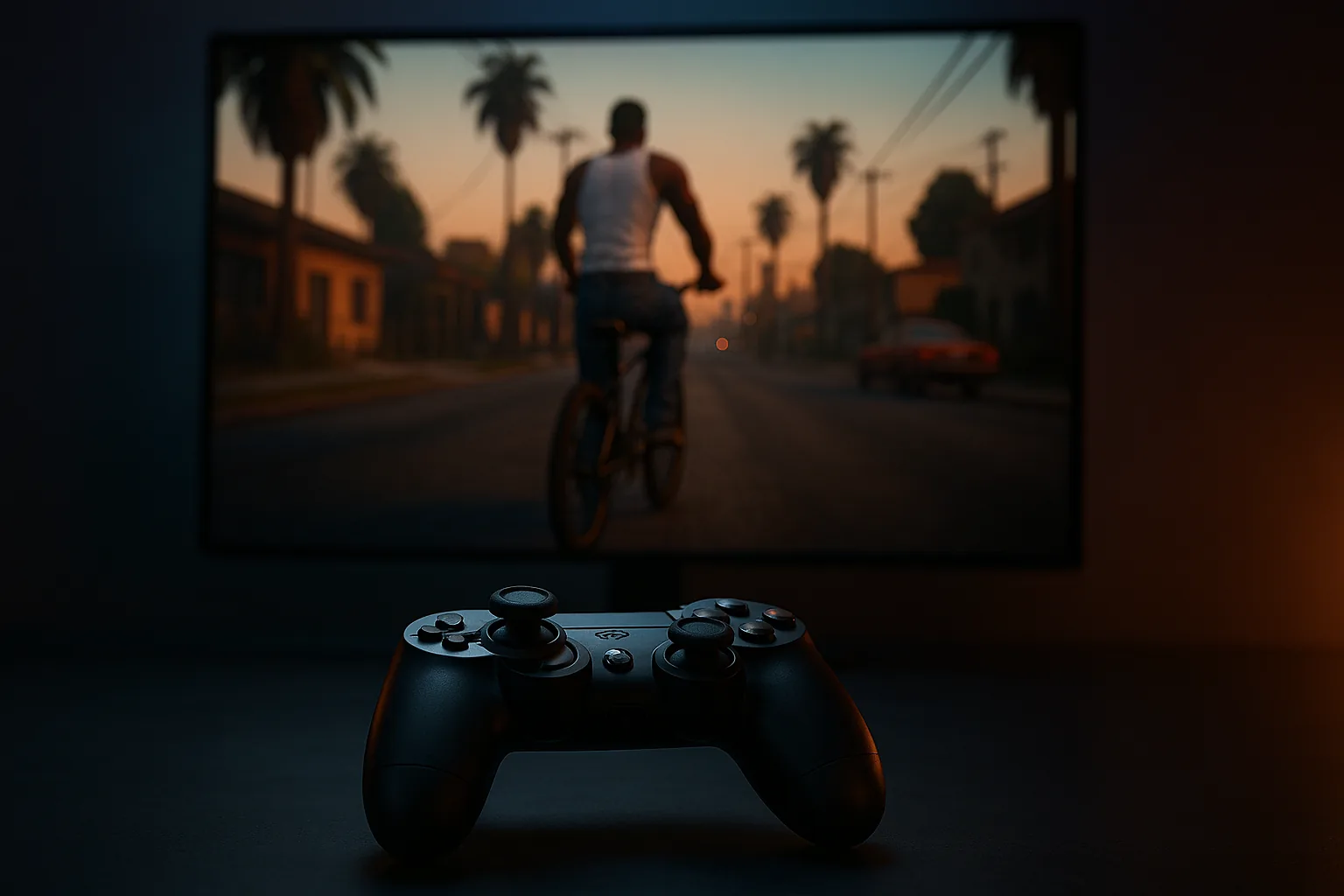 Com mods de ENB modernos, San Andreas ganha iluminação e reflexos que o original jamais teve