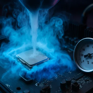 Nitrogênio Líquido e Overclock Extremo: a Loucura por Trás dos Recordes Mundiais