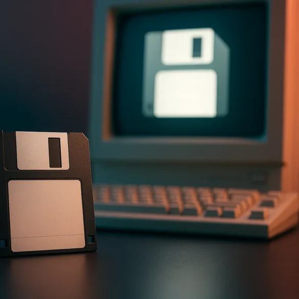 O disquete que nunca morreu: por que o ícone de salvar tem 1,44 MB