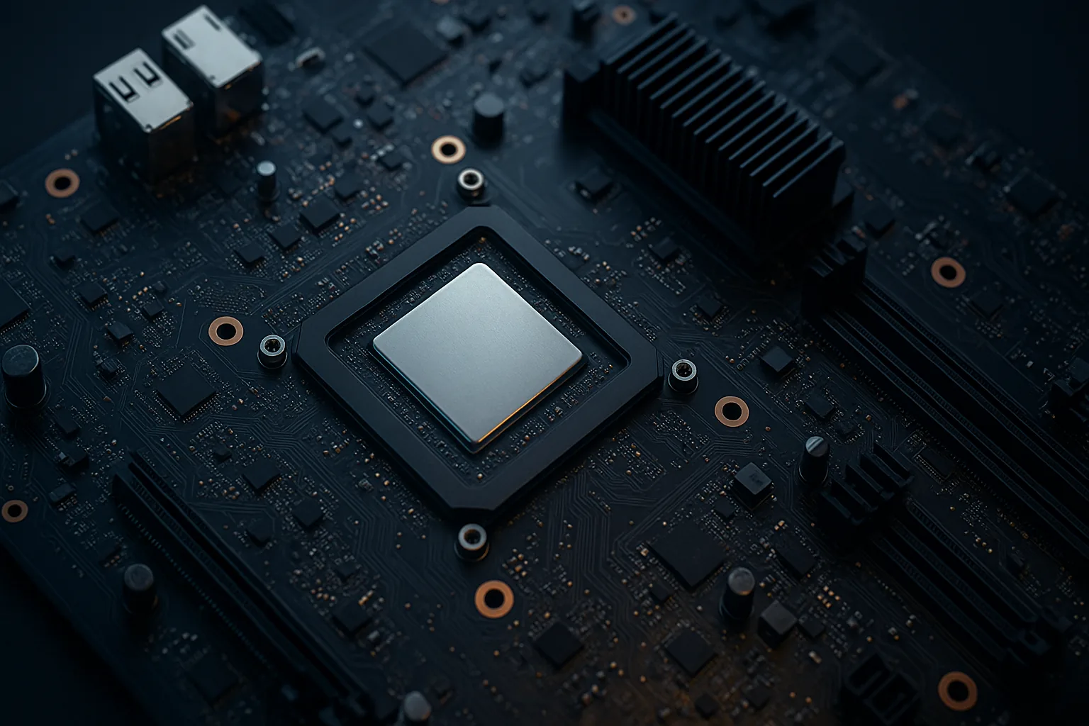 Chip Blackwell da RTX 5070 Ti mobile — arquitetura que escala bem além dos 140W impostos pela NVIDIA