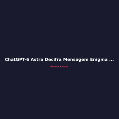 ChatGPT-6 Astra Decifra Mensagem Enigma de 1941 em 2 Dias