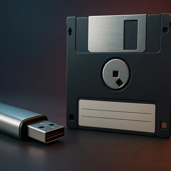 A origem do pen drive e por que o disquete levou tanto tempo para morrer