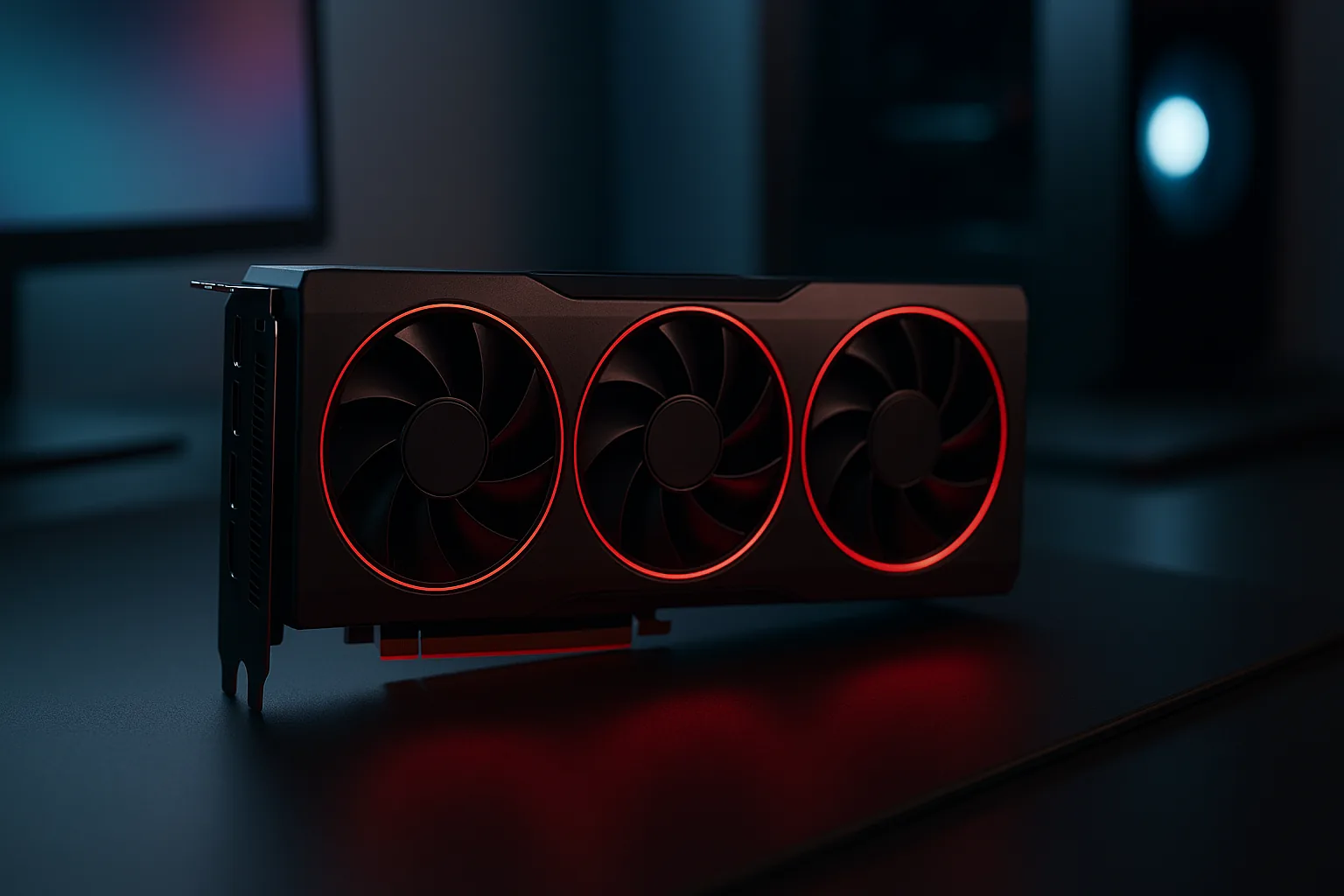 Radeon RX 9070 XT — uma das placas que pode ser afetada pelo aumento da GDDR6