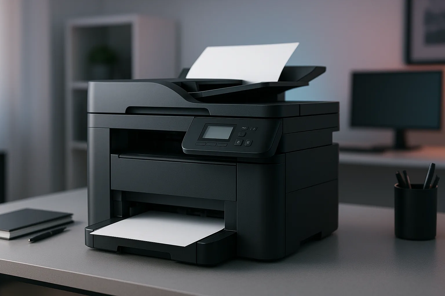 As três tecnologias: jato de tinta, laser e tanque — cada uma com seu perfil ideal de uso