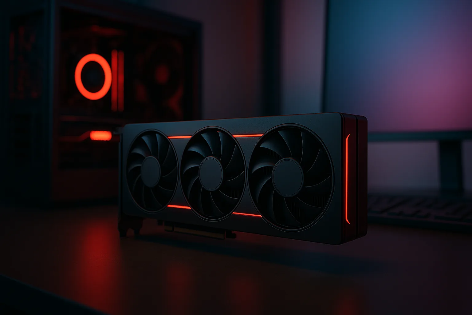 AMD Radeon RX 9070 GRE — arquitetura RDNA 4 com 12 GB GDDR6