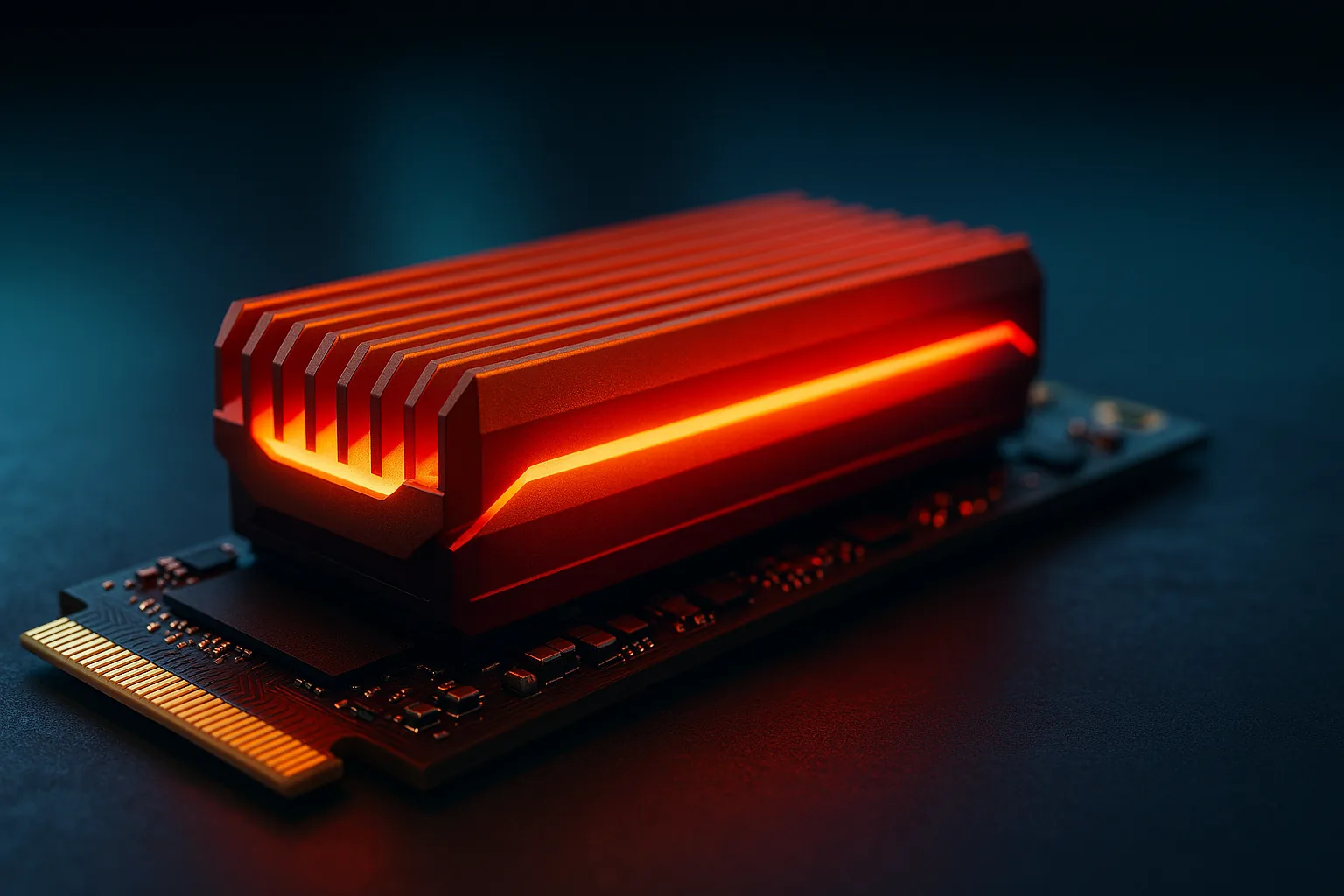 Comparativo visual entre SSDs NVMe Gen4 e Gen5