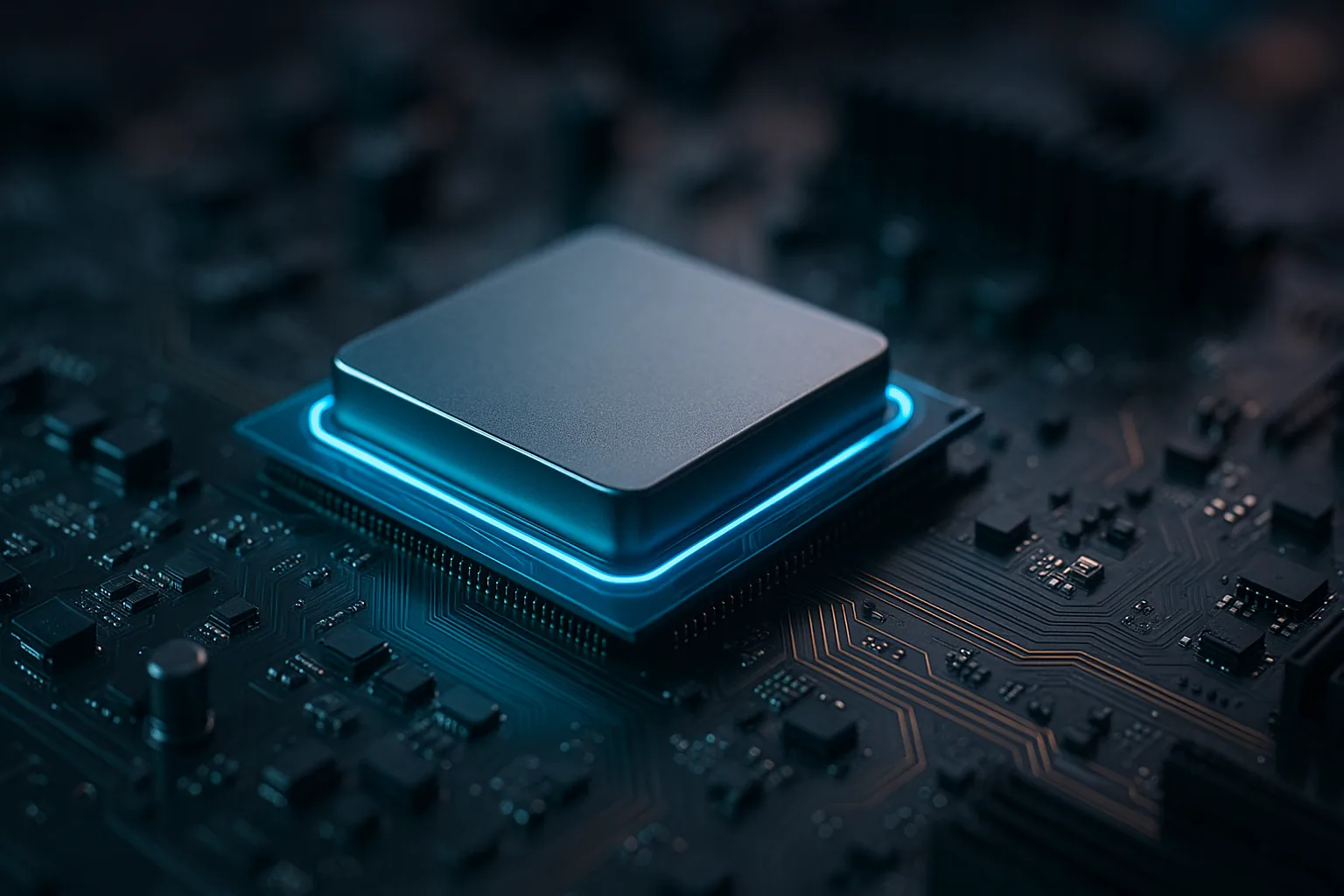 A integração do controlador de memória ao processador eliminou o espaço para chipsets independentes