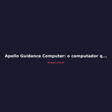 Apollo Guidance Computer: o computador que foi à Lua costurado à mão